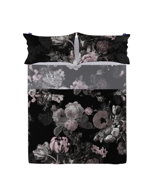 Drap en coton Onyx multicolore