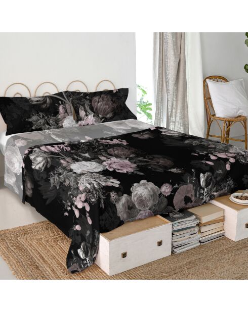 Drap en coton Onyx multicolore