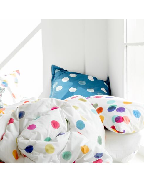 Housse de coussin en coton Confetti multicolore - 60x60 cm