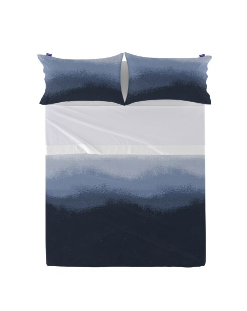 Drap en coton Nightfall bleu marine