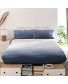 Drap en coton Nightfall bleu marine