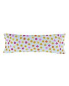 Federa in cotone multicolore a treccia lunga - 50x30 cm (Culla) (D)