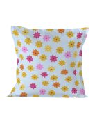 Federa in cotone multicolore a treccia lunga - 50x30 cm (Culla) (D)