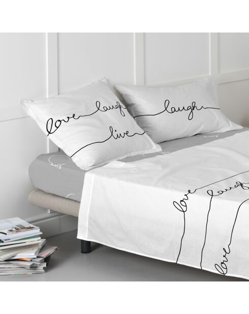 Sábana bajera ajustable multicolor Live Cotton