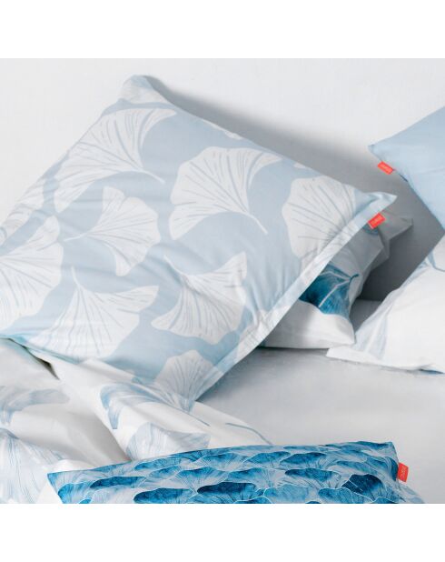 Housse de coussin en coton Ginkgo multicolore - 60x60 cm