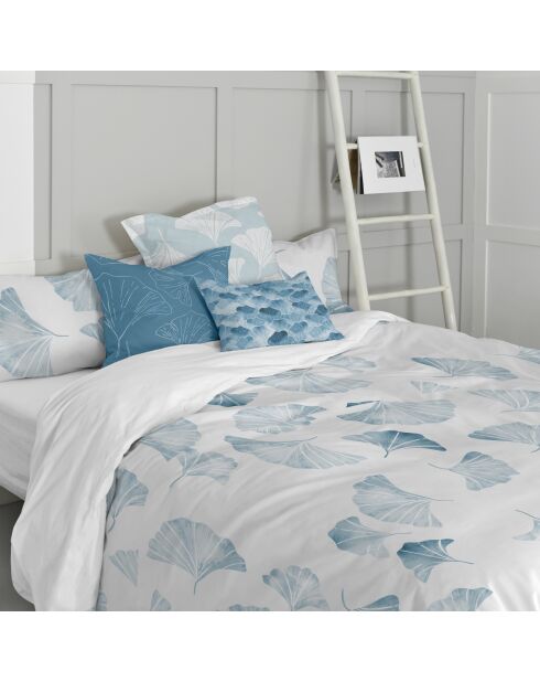 Housse de coussin en coton Ginkgo multicolore - 60x60 cm