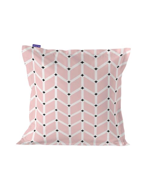 Housse de coussin en coton Blush multicolore - 60x60 cm