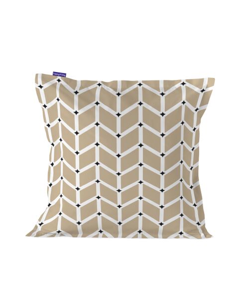 Housse de coussin en coton Blush sand multicolore - 60x60 cm