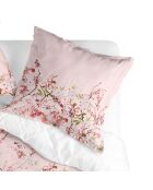 Federa in cotone Chinoiserie rosa multicolore - 60x60 cm