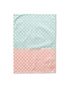 2 Torchons en coton Chinoiserie multicolores - 70x50 cm