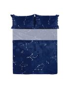 Drap en coton Cosmos multicolore