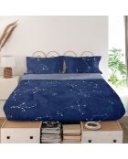 Drap en coton Cosmos multicolore