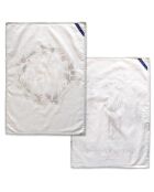 2 strofinacci multicolori in cotone Icy - 70x50 cm