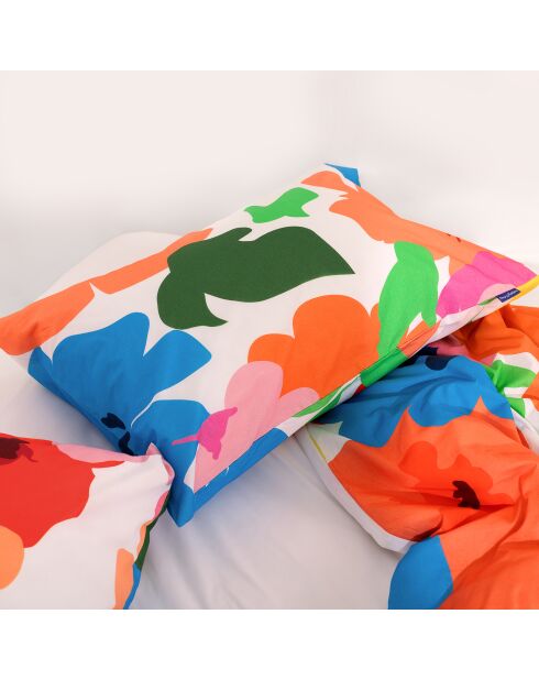 Bloom Play Kissenbezug aus Baumwolle, mehrfarbig, 60 x 60 cm