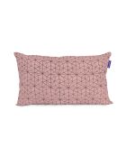 Housse de coussin en coton Chinoiserie rose multicolore - 50x50 + 50x30 cm