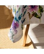 Nappe en coton Midnight iris multicolore