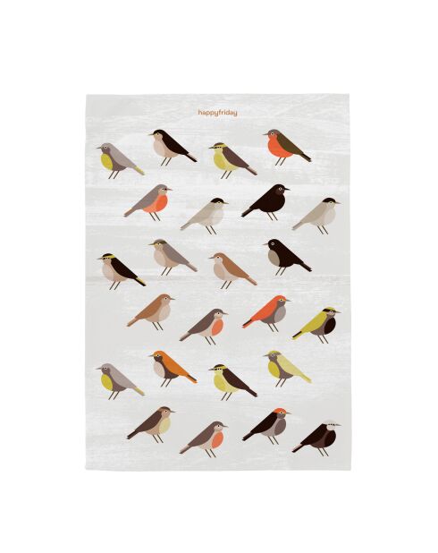 2 Torchons en coton Nest multicolores - 70x50 cm