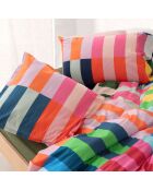 2 fundas de almohada de algodón multicolor Color Pop - 50x75 cm