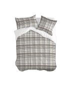 Housse de couette en coton Laida beige
