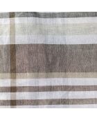 Housse de couette en coton Laida beige