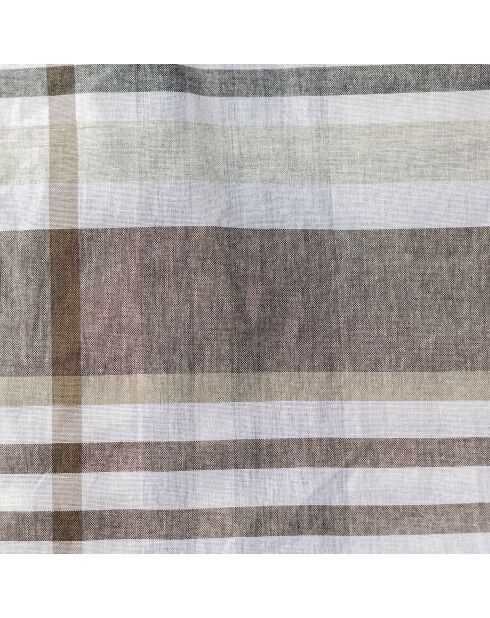 Housse de couette en coton Laida beige