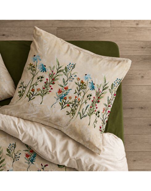 Taie d'oreiller en coton Vernazza multicolore - 60x60 cm