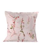 Housse de coussin en coton Chinoiserie rose multicolore - 60x60 cm