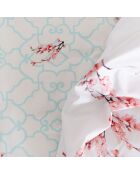 Lenzuolo con angoli in cotone Sakura multicolore