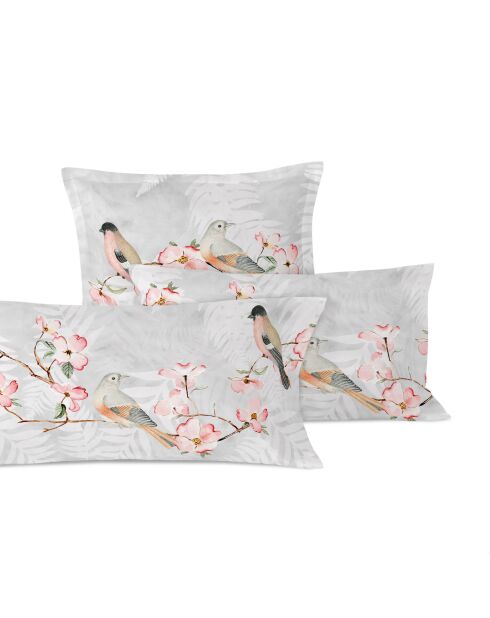 Taie d'oreiller en coton Ohara multicolore - 60x60 cm