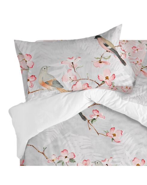 Taie d'oreiller en coton Ohara multicolore - 60x60 cm