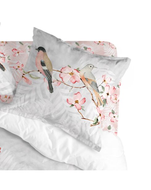 Taie d'oreiller en coton Ohara multicolore - 60x60 cm