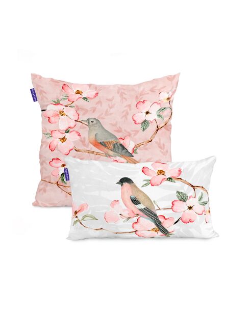 Housse de coussin en coton Ohara multicolore - 50x50 + 50x30 cm