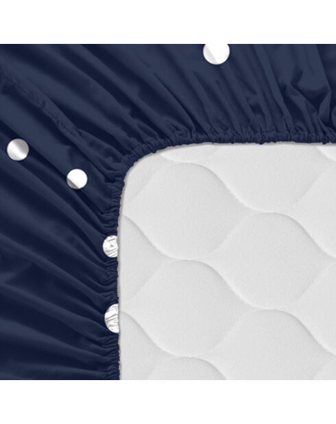 Drap-housse en coton Cosmos multicolore
