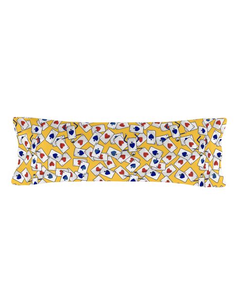 Federa in cotone multicolore Tea time - 40x60 cm (lettino per bambini) (D)