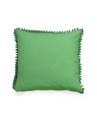 Color pop meerkleurige decoratieve kussenhoes van katoen - 50x50 cm