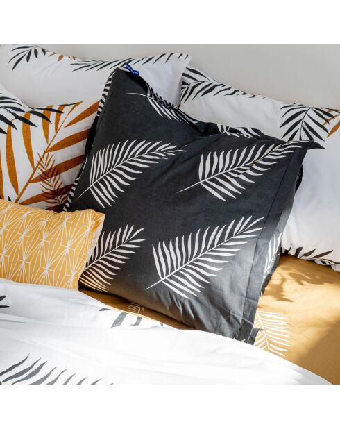 Housse de coussin en coton Foliage multicolore - 60x60 cm