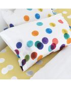 Federa in cotone Confetti multicolor - 60x60 cm