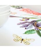 Nappe en coton Spring time multicolore