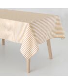 Nappe en coton Horizon moutarde
