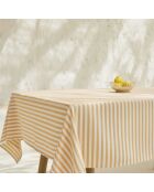 Nappe en coton Horizon moutarde