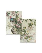 2 mehrfarbige japanische Baumwollgeschirrtücher - 70x50 cm