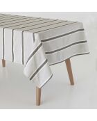 Tovaglia in cotone grigio Dune