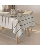 Tovaglia in cotone grigio Dune
