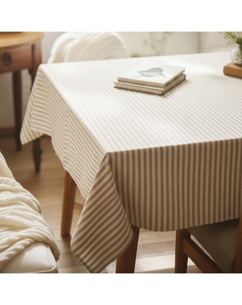Nappe en coton Horizon lin