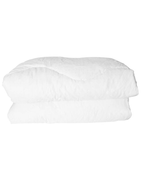 Couette Hiver microduvet en coton blanche - 140x200 cm