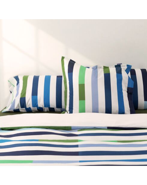 Federa in cotone Stereo multicolor - 60x60 cm
