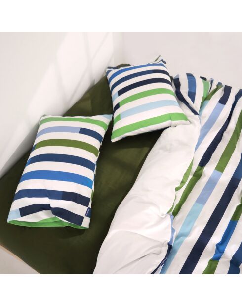 Federa in cotone Stereo multicolor - 60x60 cm