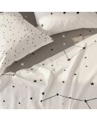 Drap en coton Constellation multicolore