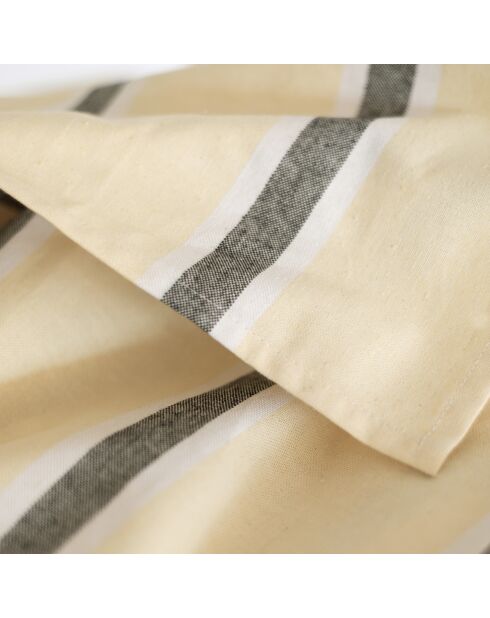 Nappe en coton Dune jaune