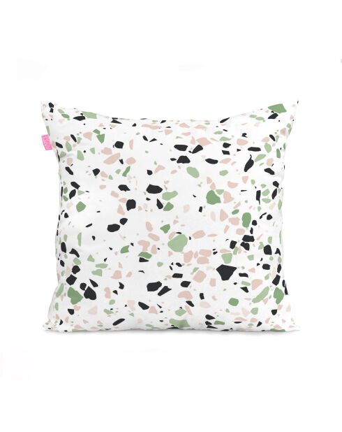 Delicata fodera per cuscino in cotone multicolore - 50x50 + 50x30 cm